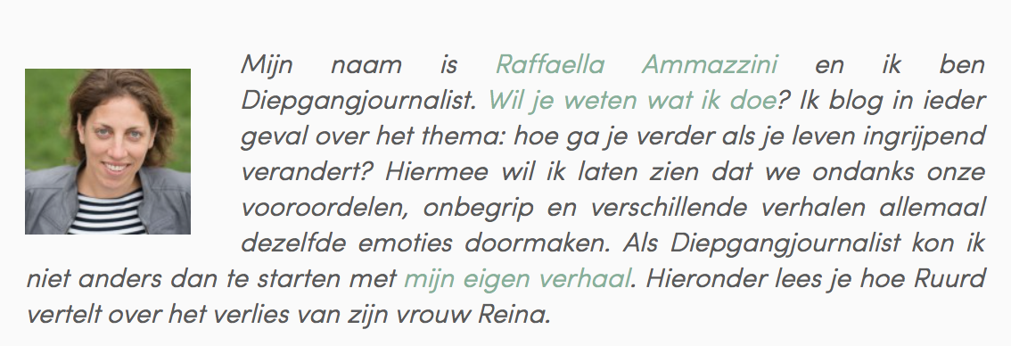 Hoe ga je verder na het #overlijden van je partner? Lees het in deze persoonlijke #blog 
bit.ly/1MVNon5