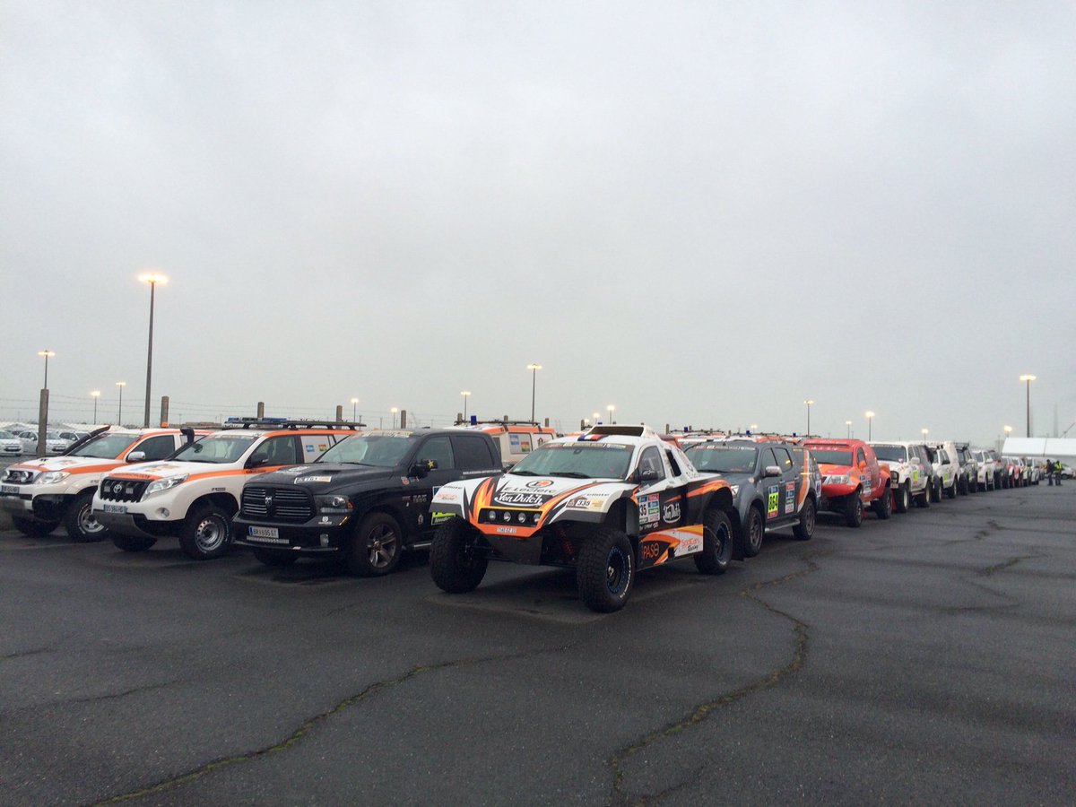 dakar's tweet photo. The sky is grey in Le Havre, but the future is bright! See you all in South America!

#Dakar2016 https://t.co/of4LbzHx83