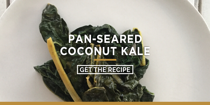 simmernow's tweet photo. .@karemizu's pan-seared coconut #kale is our new favorite way to eat leafy greens: https://t.co/IHYGAO8OH5 #Recipes https://t.co/765bqEooqX