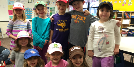 UrbandaleCSD's tweet photo. @UrbandaleSchool Valerius Kinder Ss celebrating #BookWeek 'Hats Off' 2 reading! #Love2Read #BringingLearning2Life https://t.co/fj0Bk9VUhl