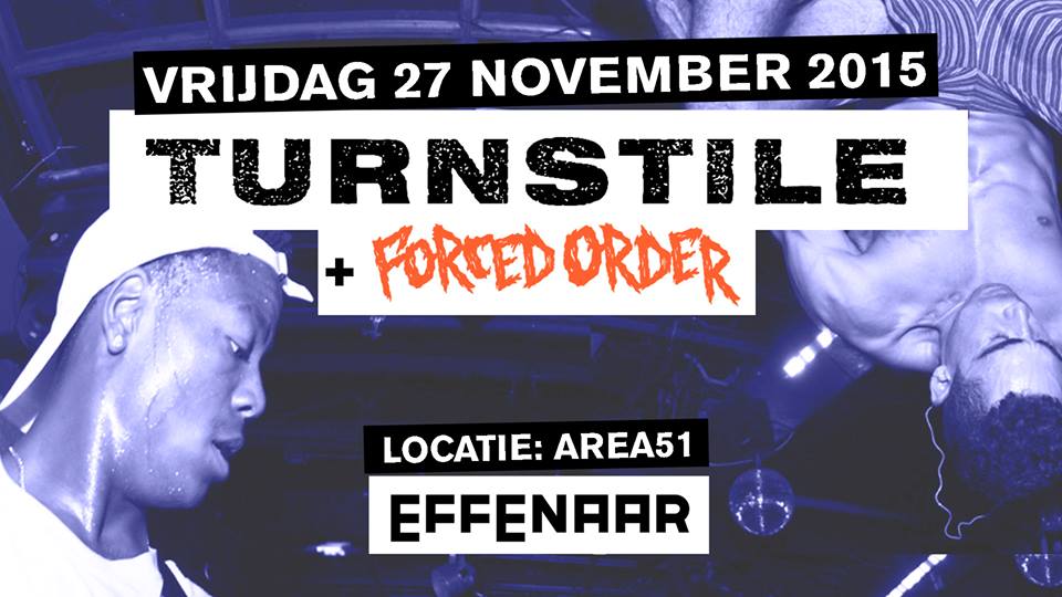 27 november bij Area51!! #Turnstile