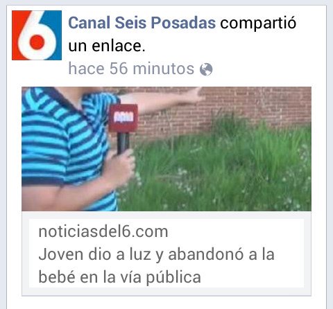 AlbrePao's tweet photo. @AMtelefe buen día chicos ayer en mi ciudad también abandonaron a una beba.Posadas -Misiones https://t.co/2iK06UWGZt