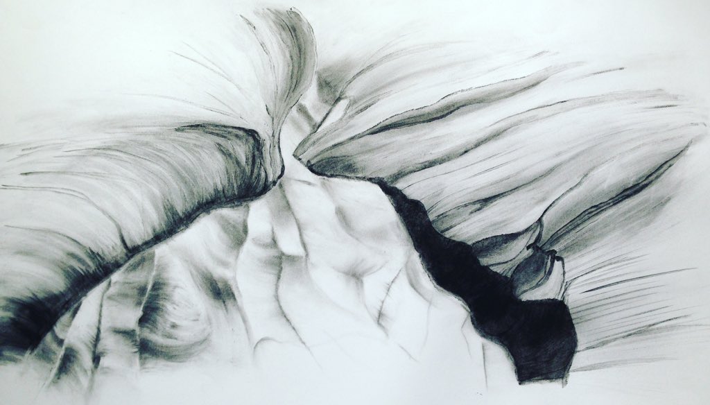 Zoozua_Design's tweet photo. Rock face in Grand Canyon
Made by charcoal dust https://t.co/QvSwpBueBy