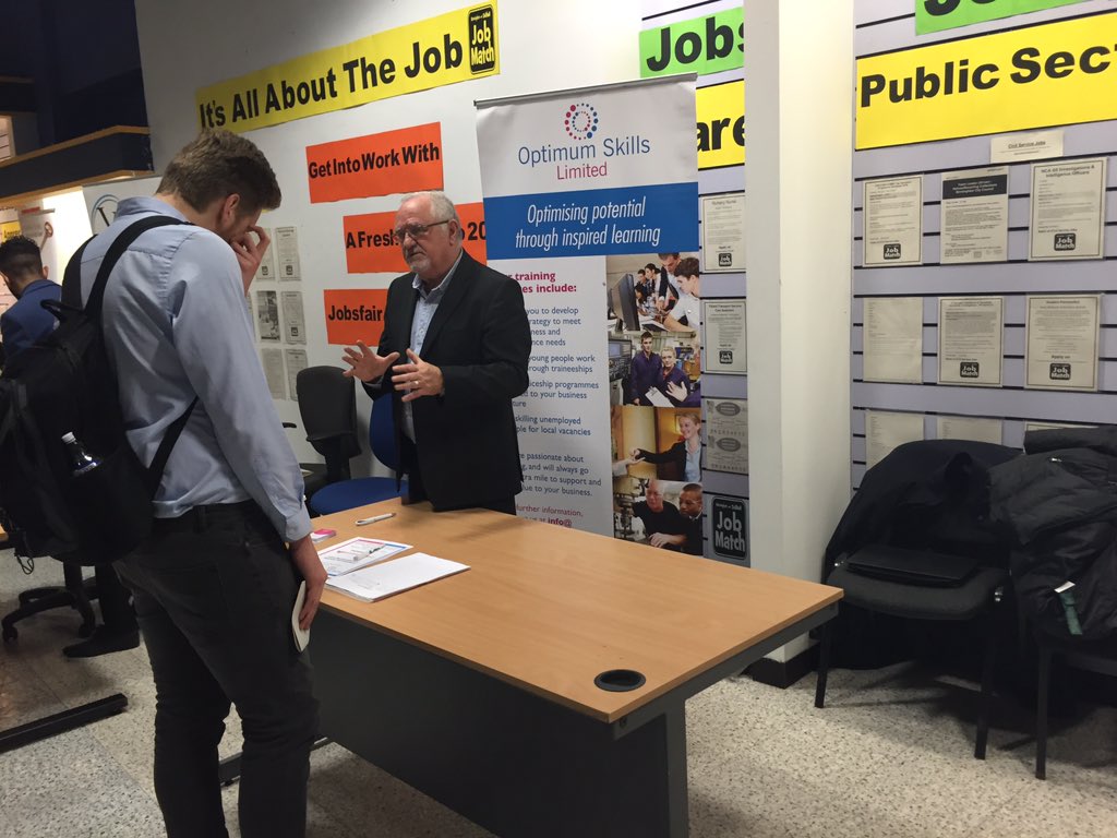 We're at the pavilions today recruiting for our fantastic traineeship with Birmingham City Council!