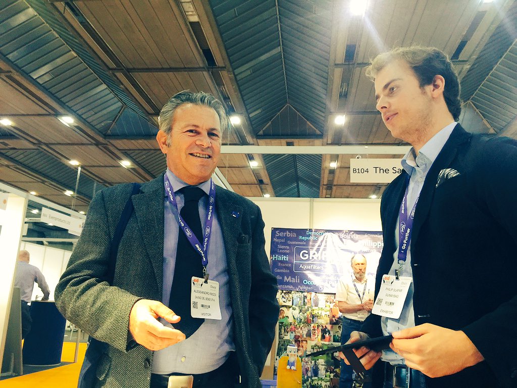 SunToriCo's tweet photo. The #Sunnybag booth is very busy! Catch the #AidEx2015 Innovation awardee &amp; learn how they do global collaboration! https://t.co/dJ4oNwxbcB