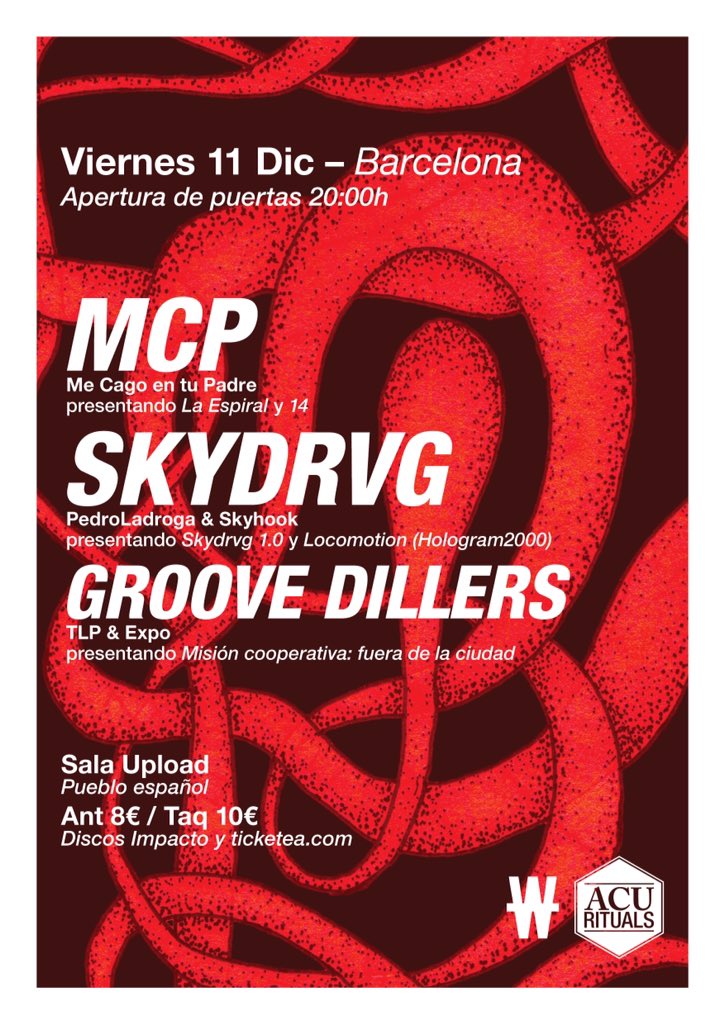 acurituals's tweet photo. ENTRADAS YA DISPONIBLES (8€): https://t.co/TKIyFRqua3

#skydrvg #mecagoentupadre #groovedillers #2K15 #acurituals https://t.co/hO4idBVC4Q