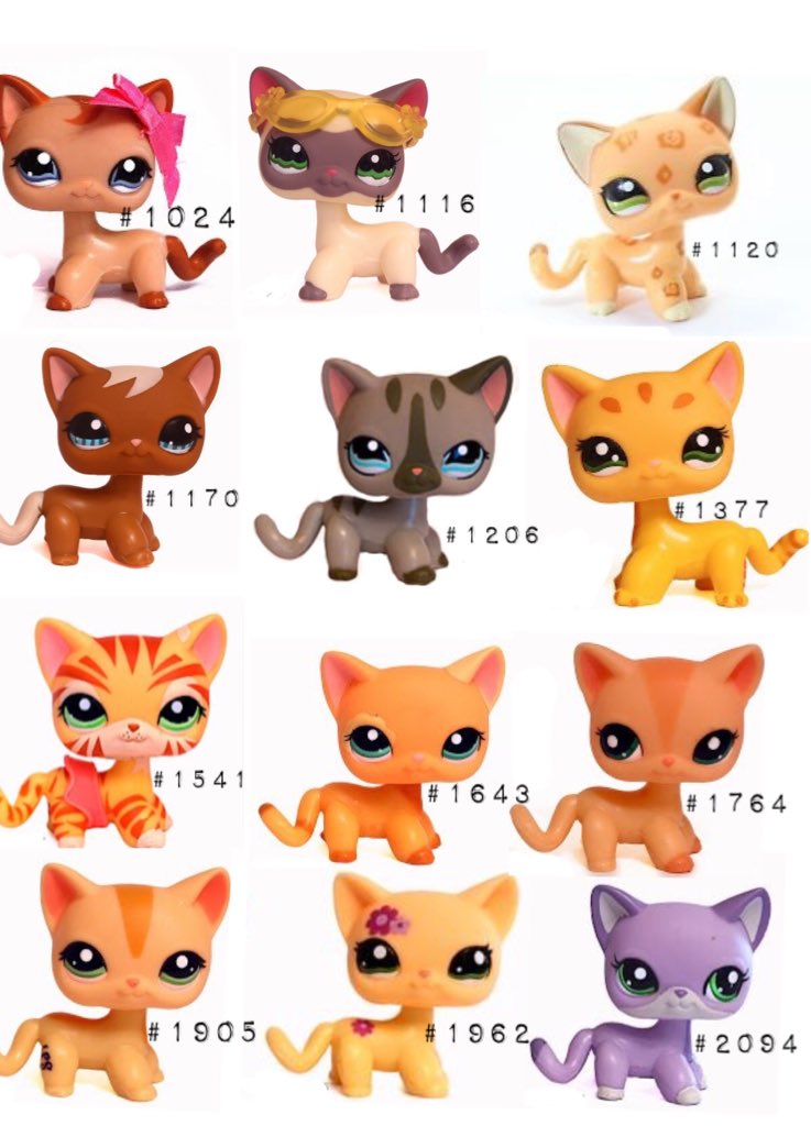 LPS Lists on Twitter: "Part 3 of my short hair cat list free to use but