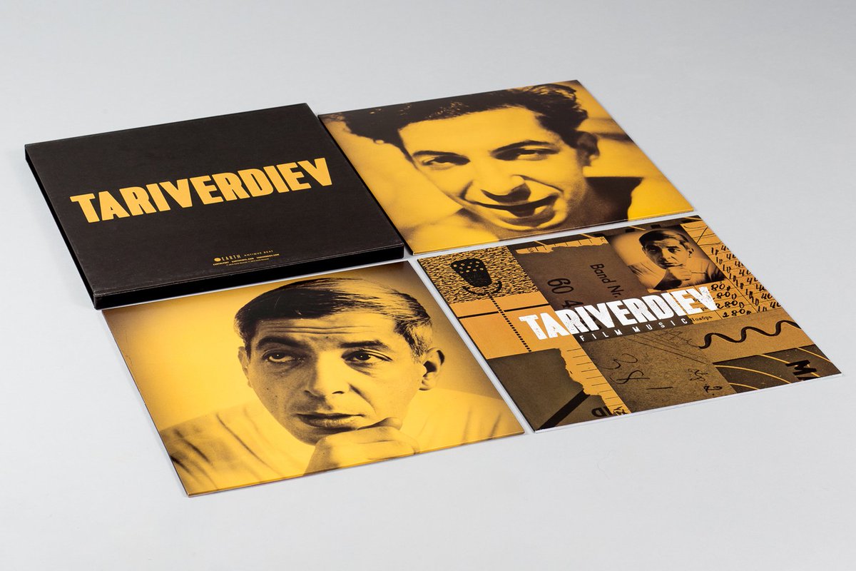 TheVinylFactory's tweet image. Soviet film composer Mikael Tariverdiev celebrated with this gorgeous vinyl box set thevinylfactory.com/vinyl-factory-…