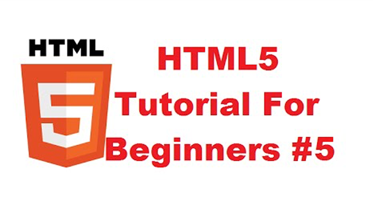 codek_tv's tweet image. HTML5 Tutorial For Beginners # 5
codek.tv/4113 

#html5 #html5tutorials #learnhtml5