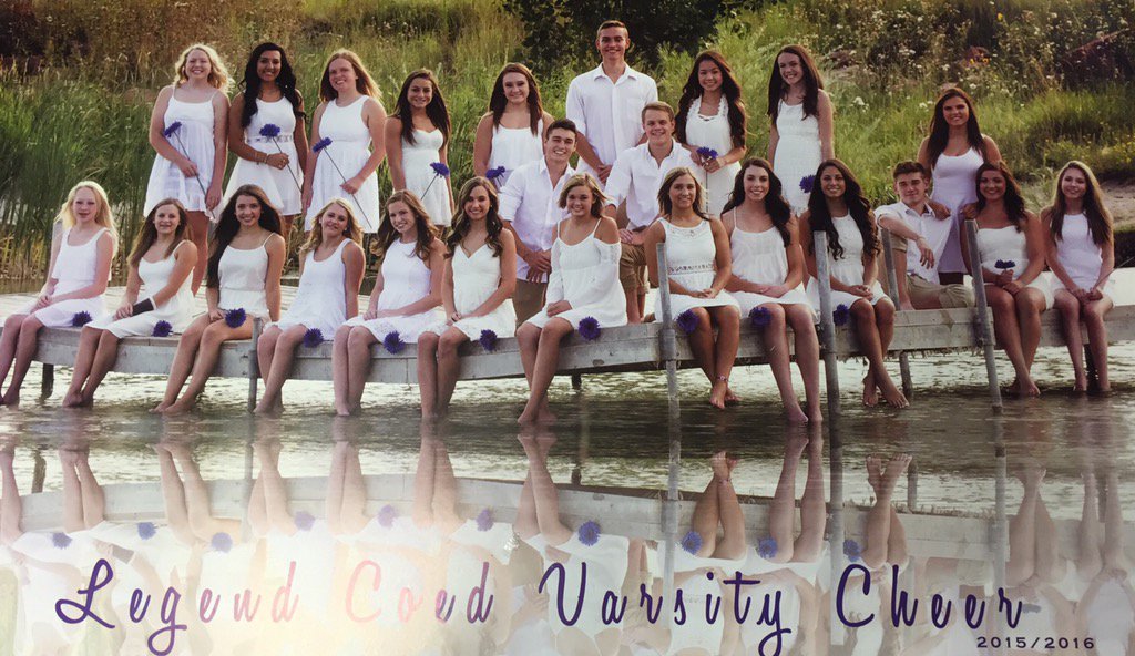 legendhscheer's tweet photo. Come support  the team that supports you! Legend Cheer has league tonight at Rock Canyon High School at 7:00! 💙🎀 https://t.co/u1ubZIXObR
