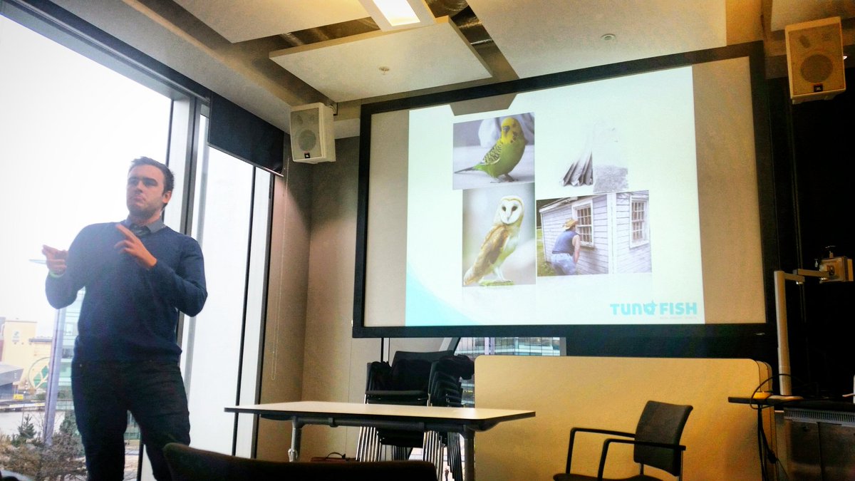 ZackJMedia's tweet photo. Fantastic talk from @SamJonesMCR for @TunafishMedia today! #SIMF15 @Salford_Media https://t.co/iLPOD8iaYm