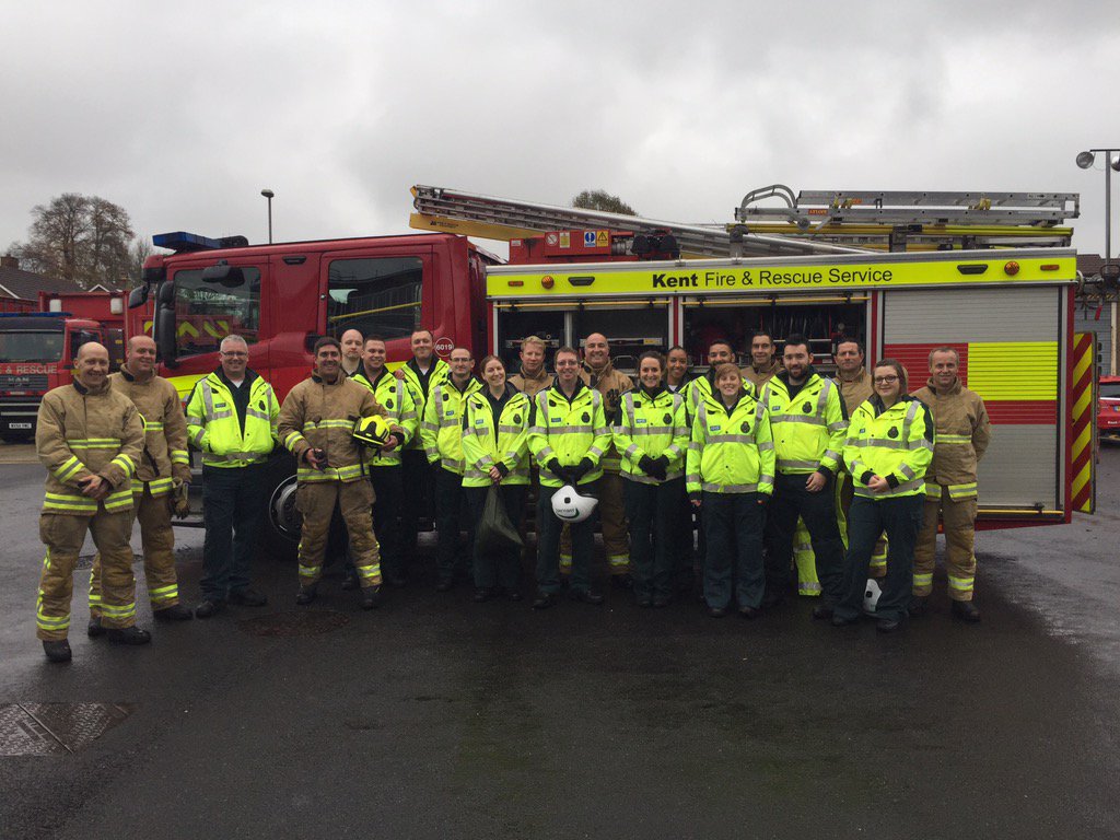 Cccu &amp; Kent fire &amp; rescue service collaborative practice day  . <a href="/SECAmbulance/">South East Coast Ambulance</a> <a href="/CanterburyCCUni/">Canterbury Christ Church University</a>