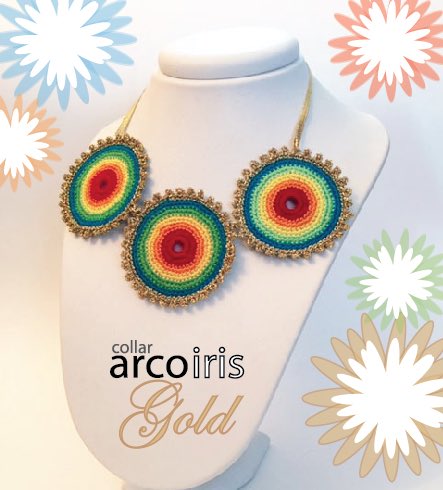BombonDice's tweet photo. Toques de #dorado en el #collar#ArcoIris#moda#europa #venezolanosenespaña#venezolanosenmadrid@feriadelachinitamadrid https://t.co/QrXlb6qLIB