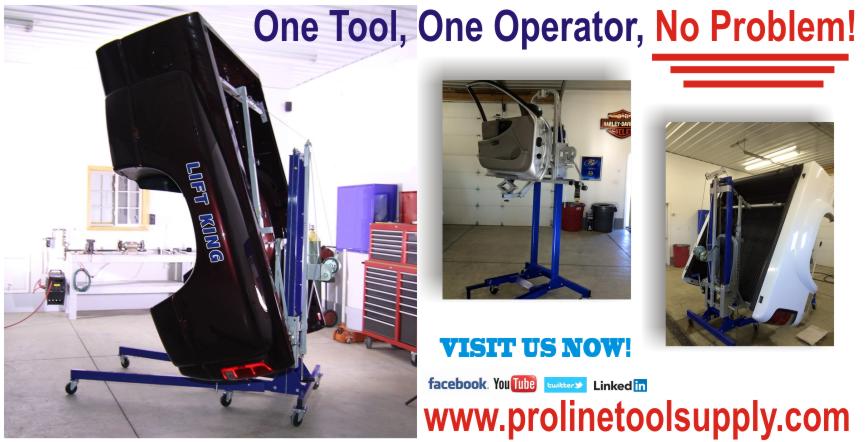 Prolinetools's tweet image. A perfect day to buy The Motor City Lift King for any loved ones that does auto body collision repairs.
