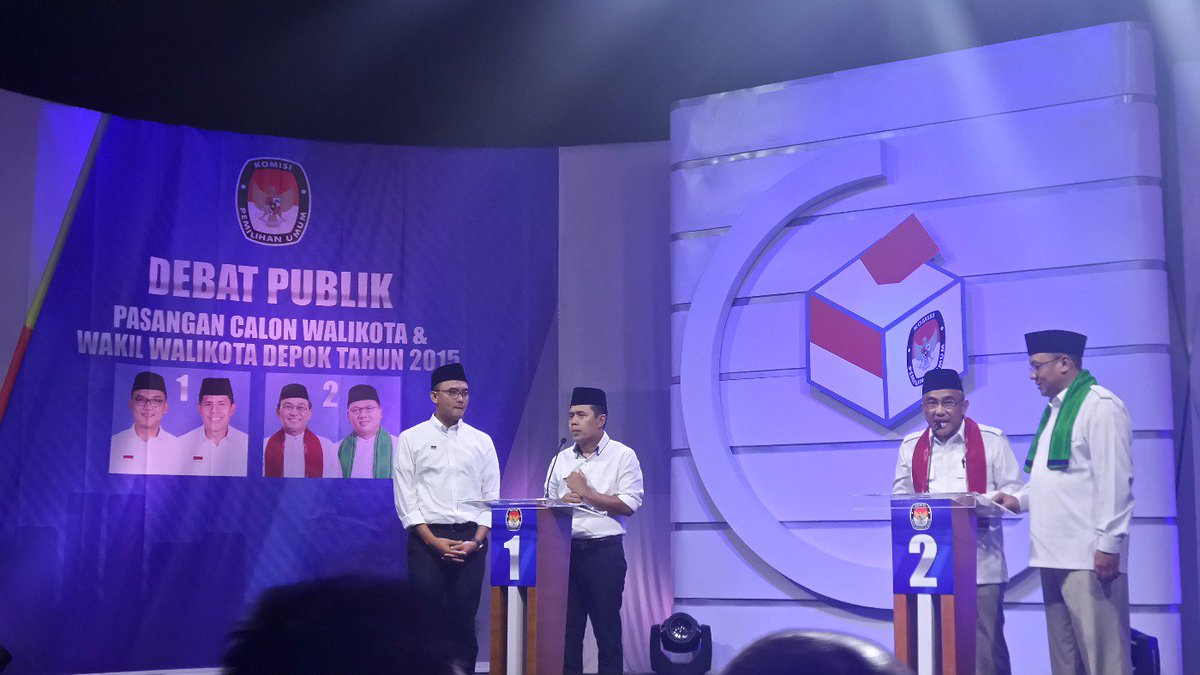 RelawanDON's tweet photo. Di ronde pertama kayaknya DON @DimasONugroho udah buat pasangan no urut 2 nge-DOwN nihh https://t.co/iyOxukWI6z