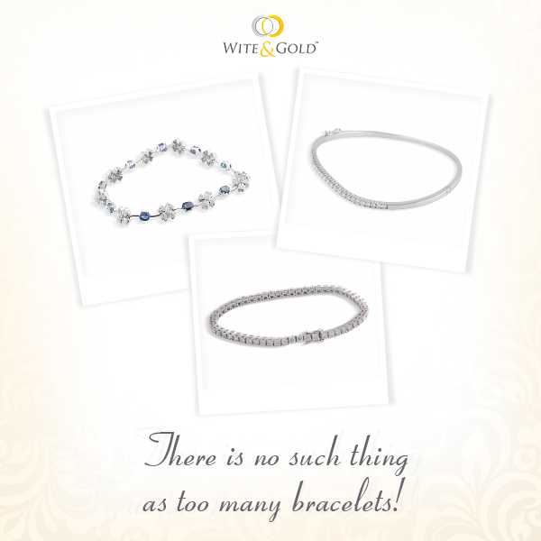 WitenGold's tweet photo. Whether you wear one, or wear multiple, these stunning bracelets add instant glam to any outfit! https://t.co/zVUweheowE