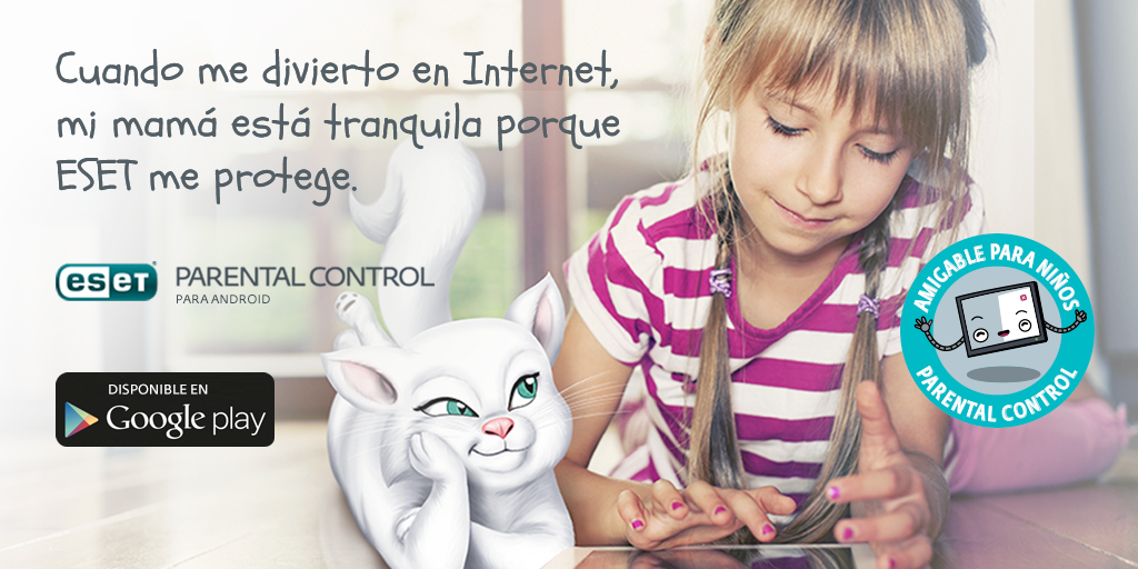 ESETLA's tweet photo. Presentamos ESET Parental Control para Android. Conócelo y protege a tus hijos en línea! https://t.co/ntnkV74qd3 https://t.co/AeN4aKXHLG