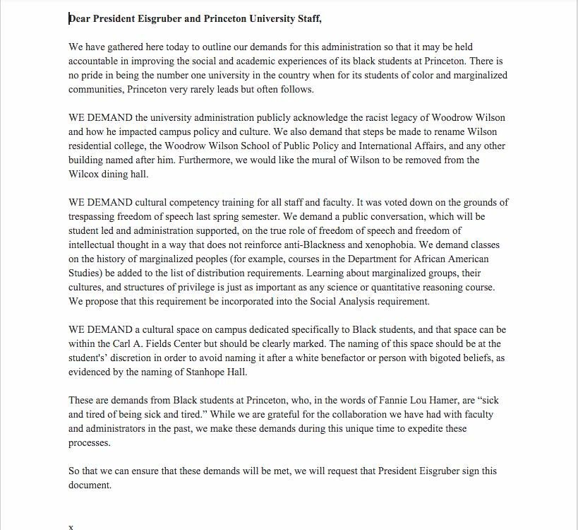 dondivaDOM's tweet image. #StudentBlackOut #princeton #studentdemands