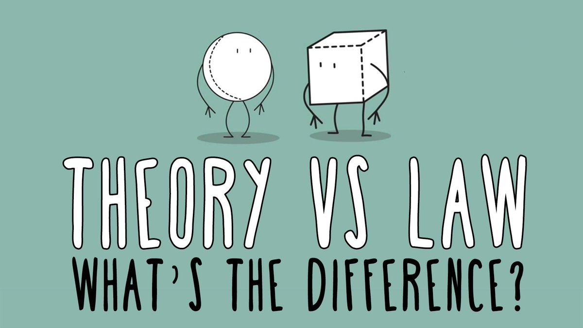 TED_ED's tweet photo. What is the difference between a theory and a law... and is one “better”? https://t.co/vugCp4OxoB https://t.co/jUJ90cjYHI