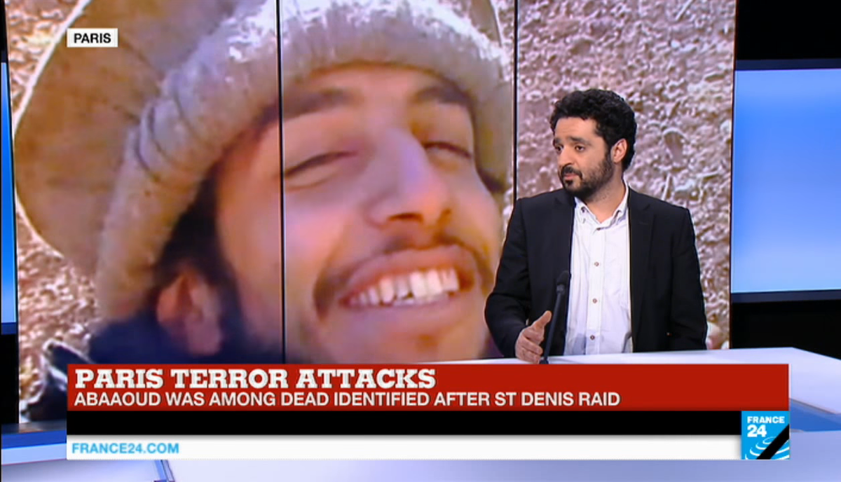 France24_en's tweet photo. #ParisAttacks: is #attacks' suspect #Abaaoud's death a real victory for French authorities? https://t.co/xsHJ9wWgo3 https://t.co/clmcA2BLWF