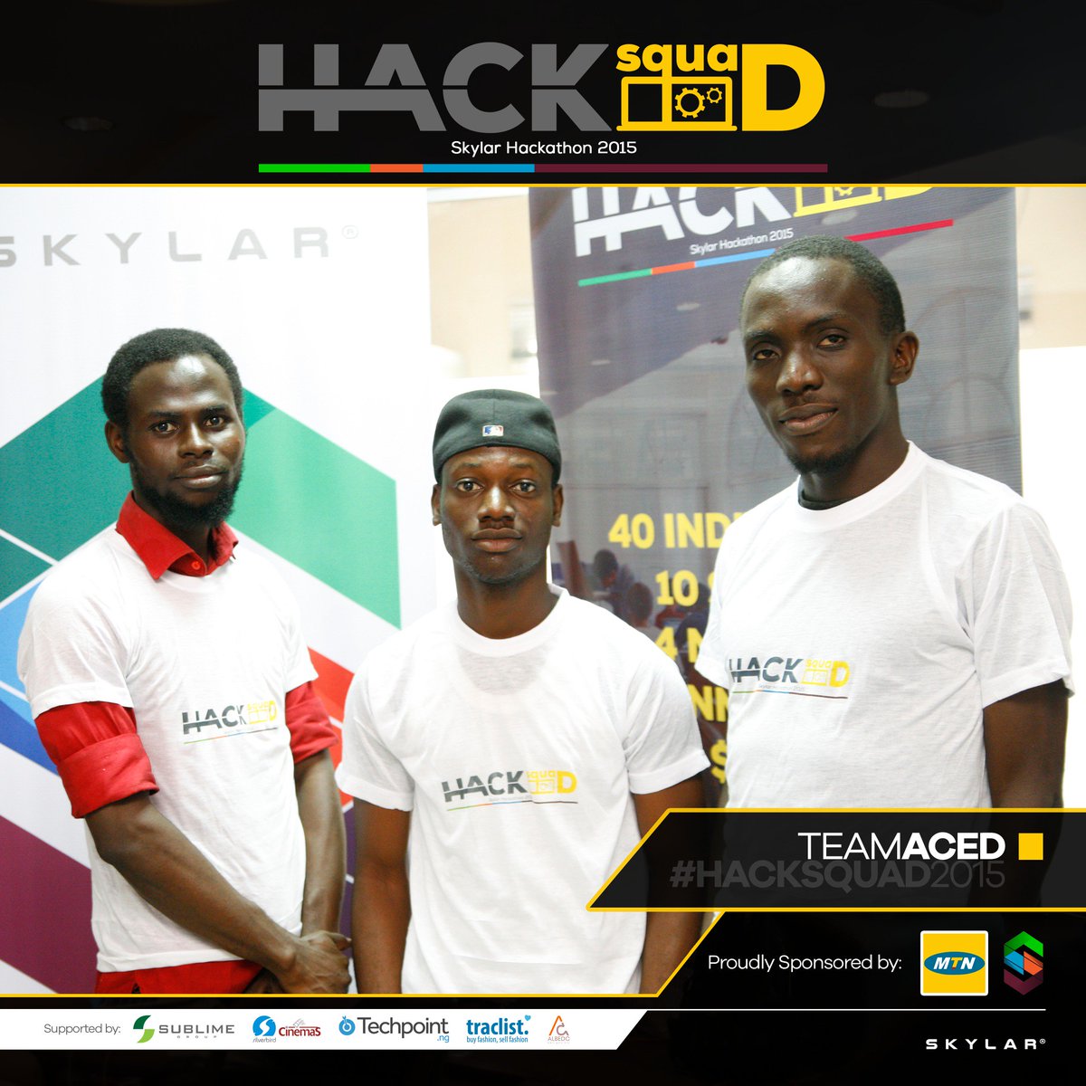 skylar_inc's tweet photo. #TeamACED | #HACKSQUAD2015 - Developing ICT Solutions for Life-Long Learning. 
Powered by @MTNNG &amp; @skylar_inc https://t.co/PRGZzYhYcg