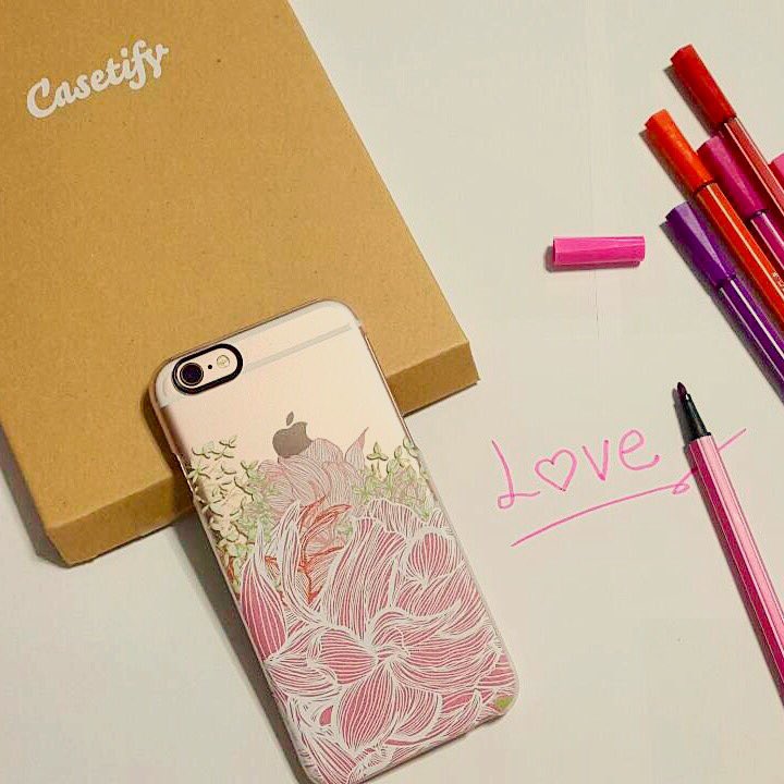 ViePattern's tweet image. ✨ My new design especially for rose-gold #iphone6s of @Casetify . How can they be so match to each other💕💕💕
