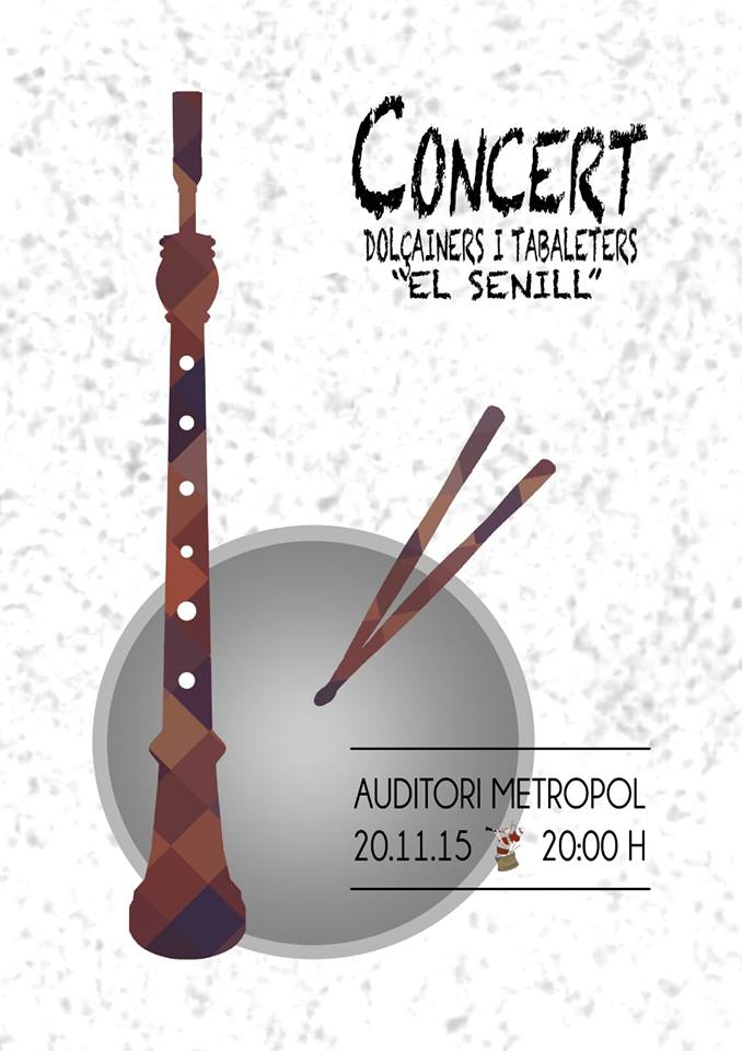 La Colla el Senill de Torreblanca actuarà demà a l'auditori Metropol. #dolçaina #SantaCecília #concert