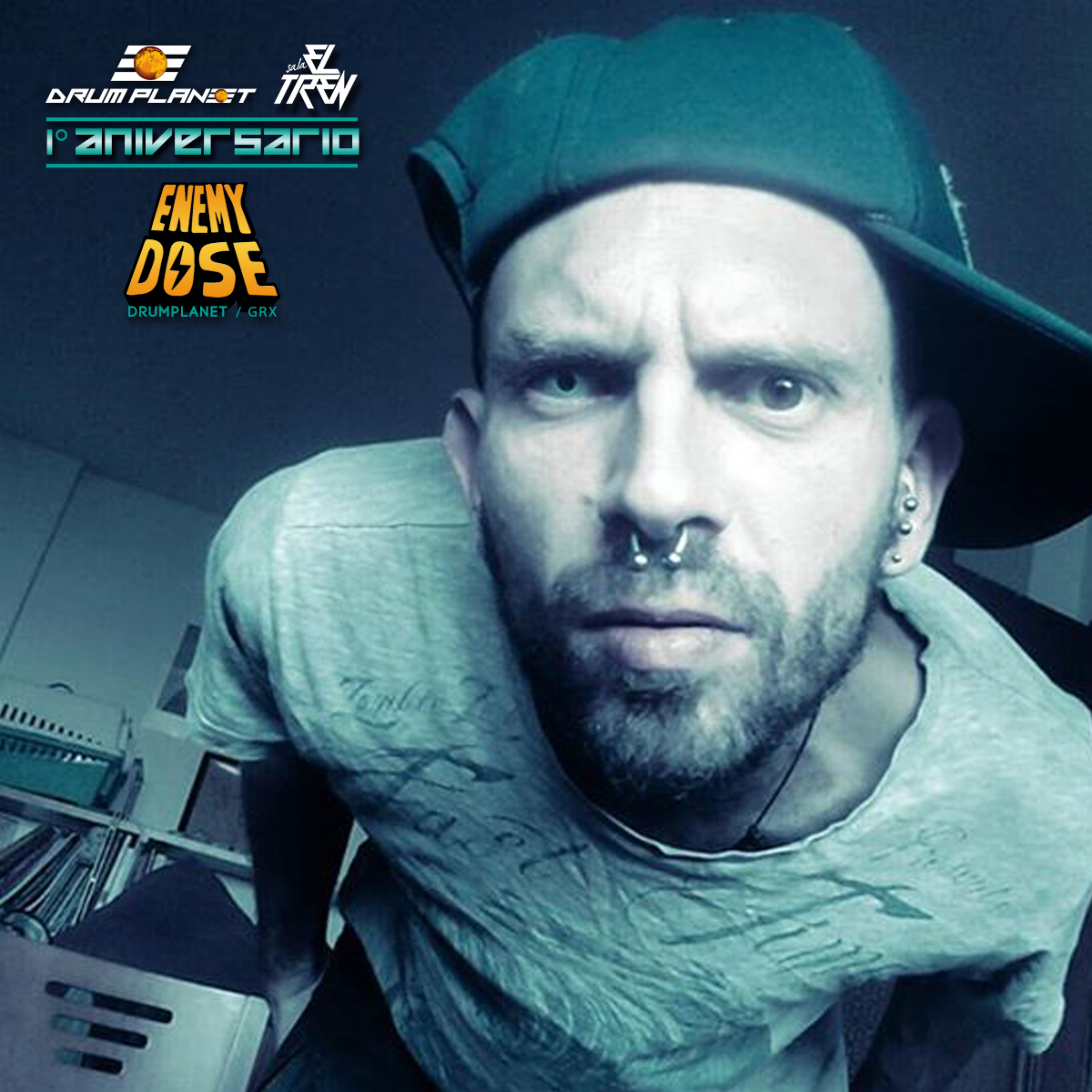 DrumPlanetGRX's tweet photo. ENEMY DOSE es la última incorporación al roster de DRUM PLANET y que estará en nuestro 1ER ANIVERSARIO. https://t.co/ArSoGLSikr