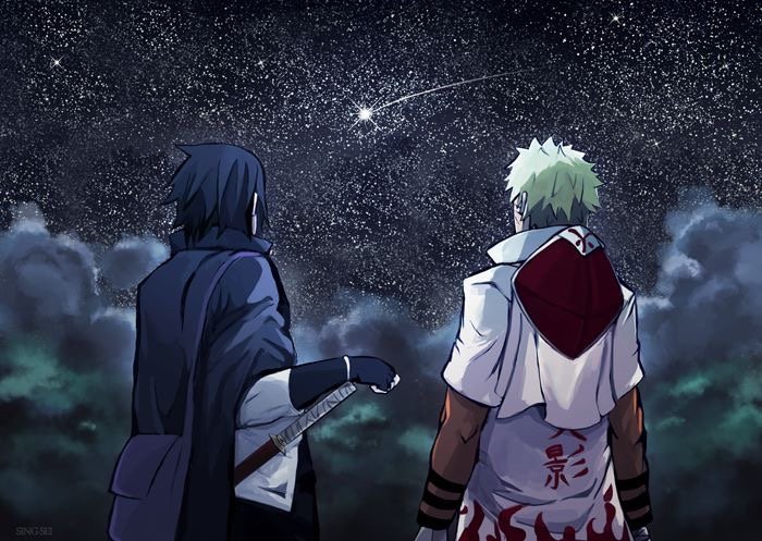 NarutoxUzumaki's tweet photo. There are dreams and then there's Hokage 
There are bonds and then there's Sasuke 

#Naruto #ナルト https://t.co/AGUcA2dxGV