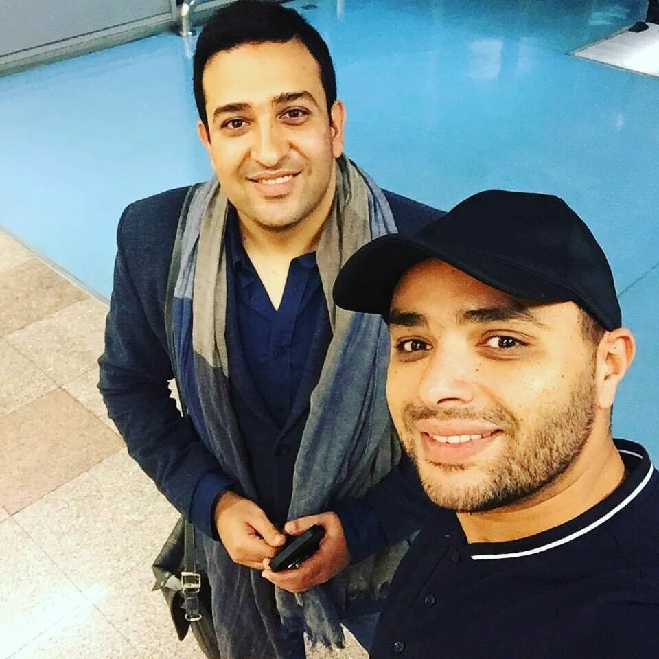 Nogom_ElArab's tweet photo. #RamySabry with #TamerHussein
@RamySabrry @tamerhussein https://t.co/fJgmUsgWFy
