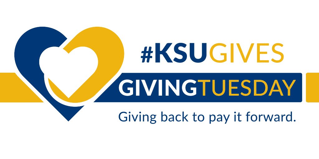 KentState's tweet photo. #GivingTuesday is coming soon and #KentState will be participating. How will you give back, Flashes? #KSUGives https://t.co/ha8vBGlob2