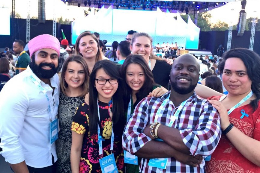 ICASaccounting's tweet photo. .@IndyHothi reflects on the @OneYoungWorld opening ceremony https://t.co/1tNCHegxDJ #OYW #CharteredWW #OneYoungCA https://t.co/cs1KoNuNmv