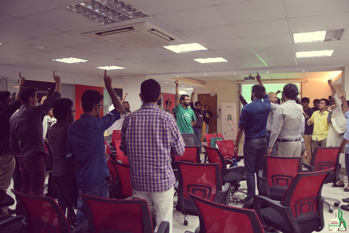 SWDhaka's tweet photo. Choosing the leader for the half-baked game with @anuragmaloo & @sajidislam. #SWDhaka #SWDhaka2015 #GSB2015 https://t.co/BplueDLTrZ