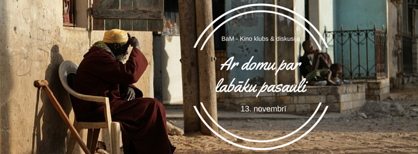 Aicinām uz BaM – Kino kluba nodarbību &amp; diskusiju 23. novembrī, plkst. 18:00. Piesakies šeit facebook.com/events/4956690…