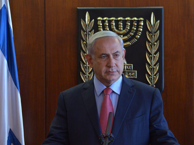 IsraelMFA's tweet photo. PM Netanyahu speaks w/ French President @fhollande,expresses Israeli solidarity with #France https://t.co/zS9KZcA4hm https://t.co/CNQRoaSO9V