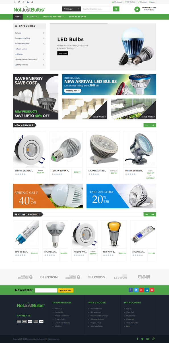 NotJustBulbs's tweet image. Sneak peak of our new website... Stay tuned for the launch of Not Just #Bulbs, for all your #lighting supplies.