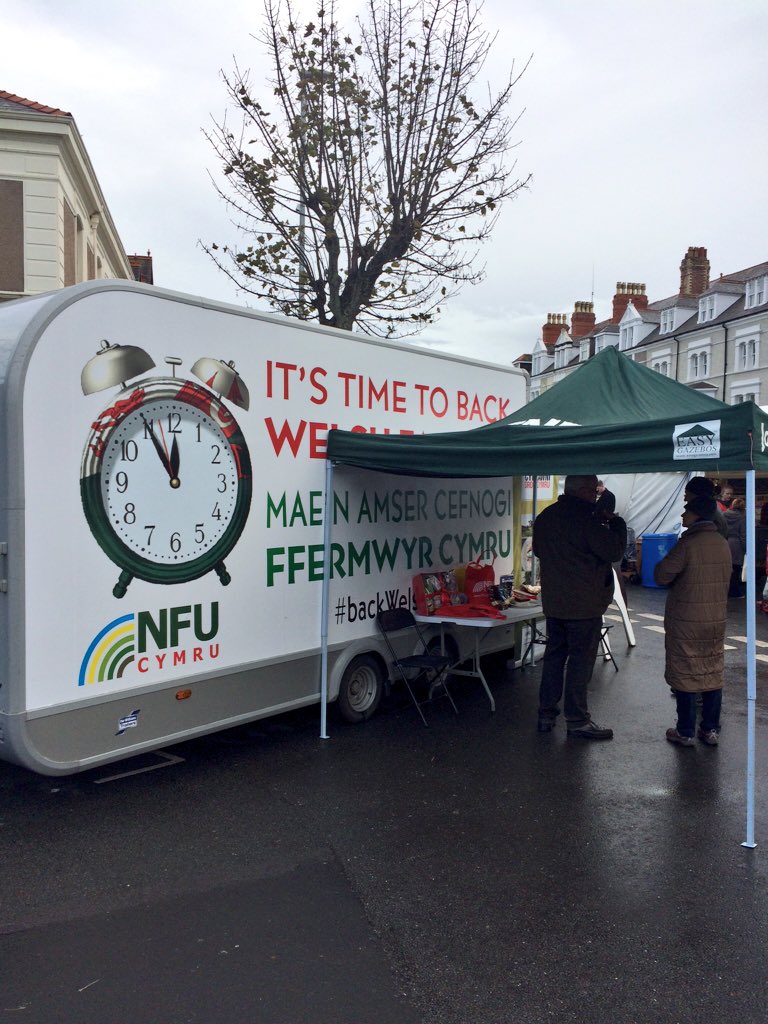 AllingtonHughes's tweet photo. Come down &amp; see us with @NFUDyffrynConwy &amp; the #backwelshfarming trailer at the #Llandudno Xmas Fayre! @NFUCymru https://t.co/3f2cEWLSi1