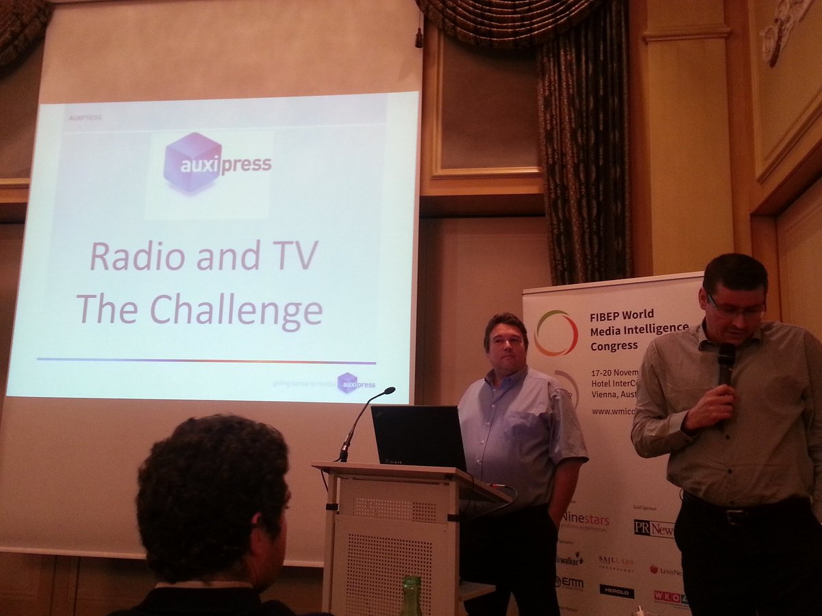 carolin_klinke's tweet image. @thierrycornez and @joelelshout presenting their solutions at #techstream #WMIC15 #_FIBEP @Auxipress