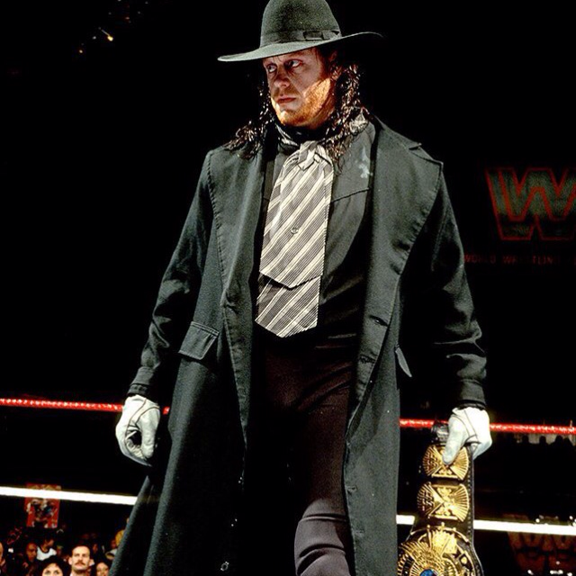 WWFRewind's tweet photo. Thanks for #25Years and counting, Dead Man. #TheUndertaker #WWF #WWE #SurvivorSeries @WWE @WWEUniverse https://t.co/VoVZ28vYnZ