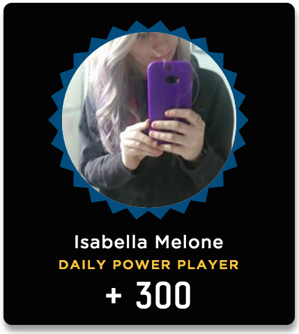 GoLegacyConnect's tweet photo. Yesterday's @livingtongues Daily Power Player! Hope Isabella can repeat her status today. https://t.co/HCo4TZiYB8 https://t.co/uR6Sghj6QL