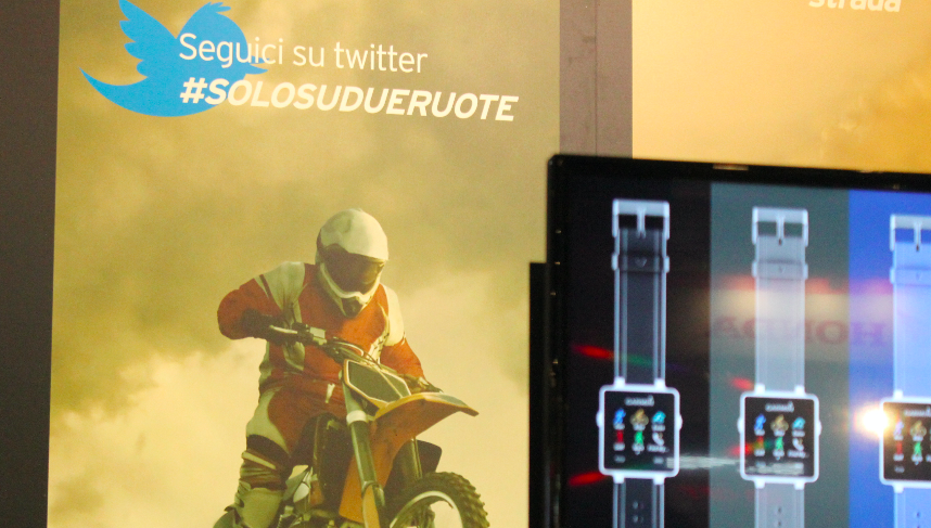 #solosudueruote Il cuore di un motociclista non si misura in pulsazioni…. ma in numero di giri. <a href="/GarminItaly/">Garmin Italy</a>