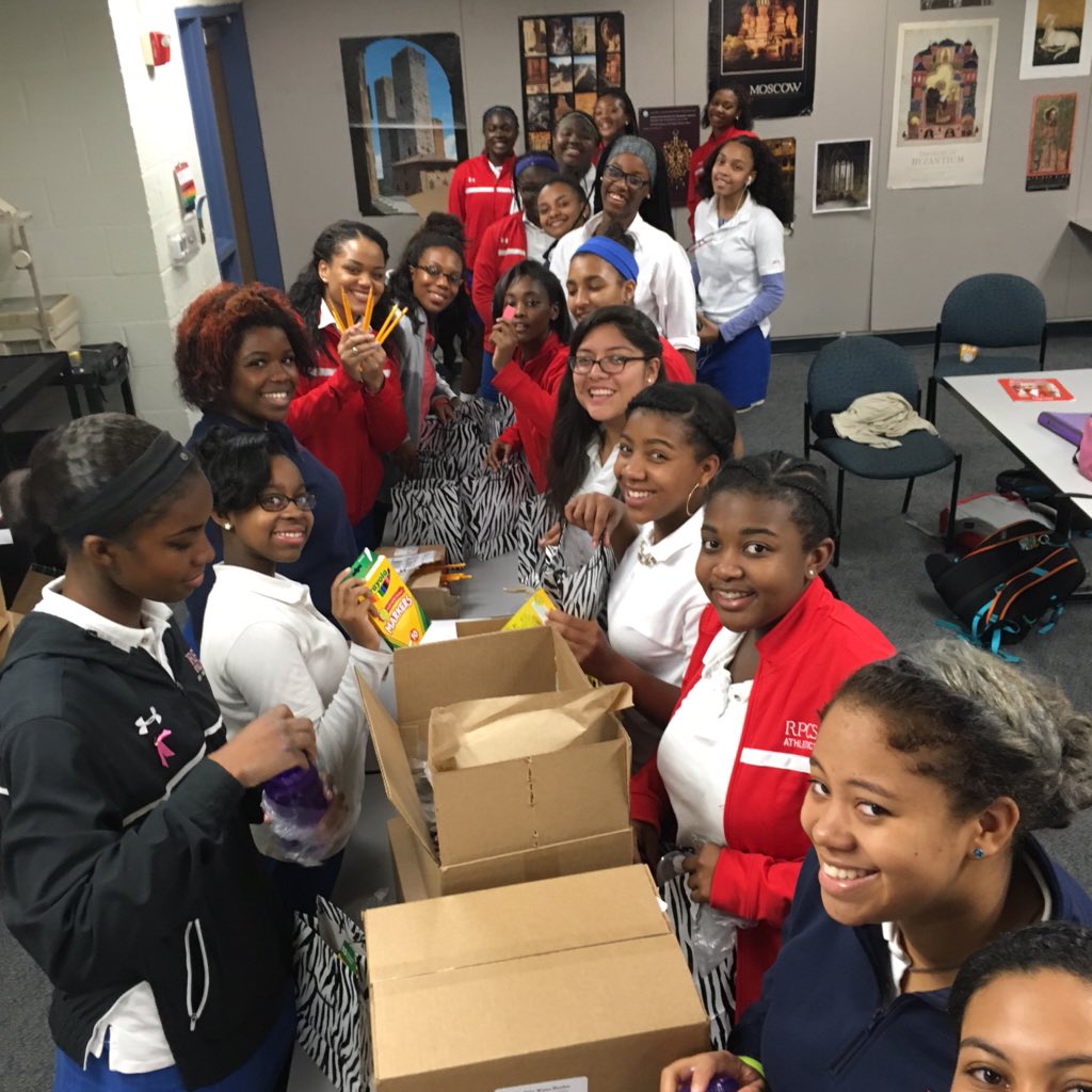 The BAC is helping the scholars at <a href="/LMCJSchool/">Lillie May</a> this year by creating bags with school supplies for each student.