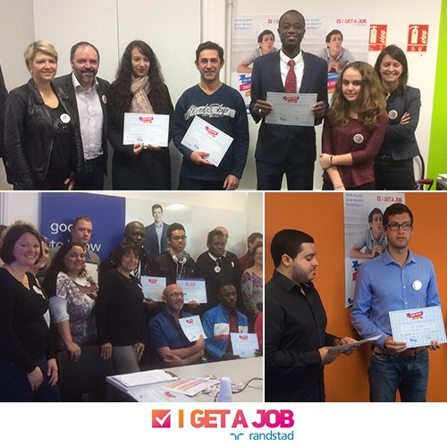 randstad_france's tweet photo. #igetajob #Guyancourt #LeHavre #Valence 
Ils sont jeunes, fiers de leur #JobPass &amp; motivés pour trouver un travail. https://t.co/2pJBls9gtQ