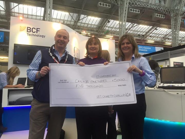VetChallenge's tweet photo. Handing over £15,000 today to the 3 charities at London Vet Show for Vet Charity Challenge 2015. Great news!!! https://t.co/fVmMptOykT