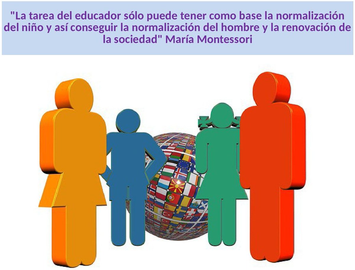 EducacionGuao's tweet photo. #Frases  La tarea del educador...María Montessori
#ElValorDeEnseñar #educación https://t.co/o6LDY35rLA