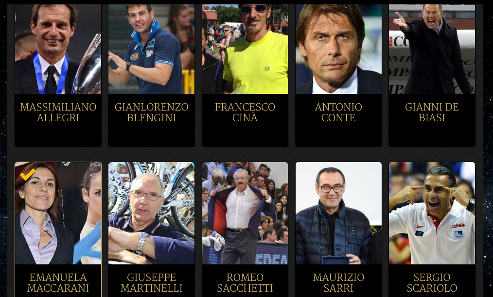 GRItaliana's tweet photo. https://t.co/XATf3wDuM2 #gazzettasportsawards #EmanuelaMaccarani e le #Farfalle VOTATE! @Gazzetta_it https://t.co/O0pl7wgxZm