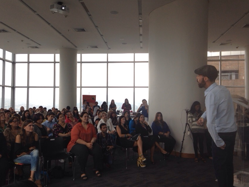 WEDVenezuela's tweet photo. Maickel Melamed "Hay que aprender a soltar tus emprendimientos para que crezcan" #WEDO2015 https://t.co/dK4LVWRqIK