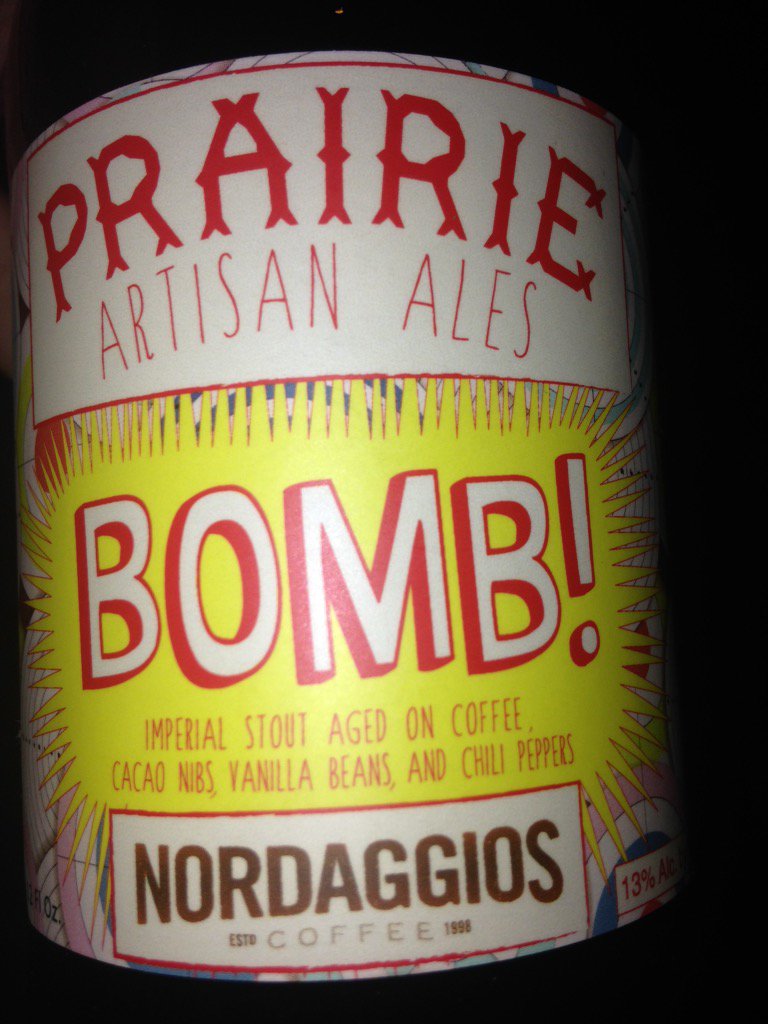 #throwitbackthursday. Mine is a <a href="/prairieales/">Prairie Artisan Ales</a> BOMB! What's in your gullet?