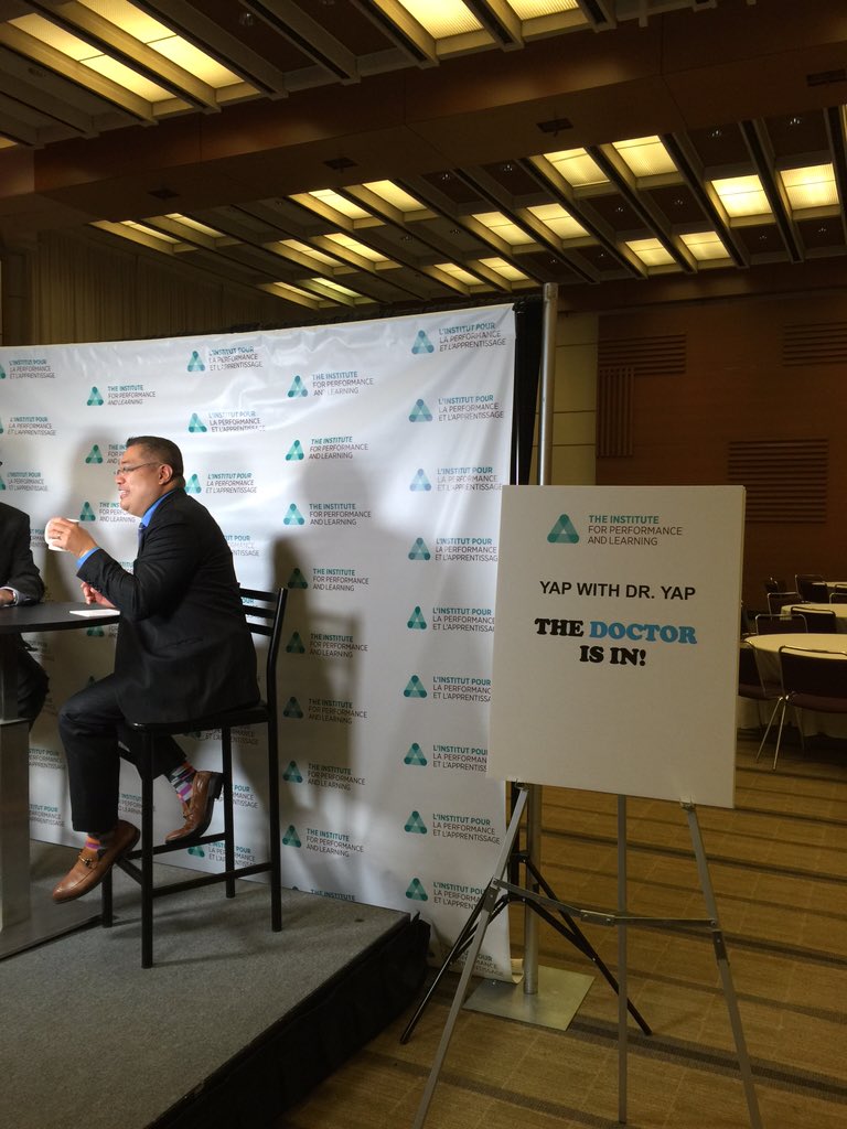 zaklalonde's tweet image. Check out this #rockstar in his element. @robinyap is a natural and a leader. #cstd2015