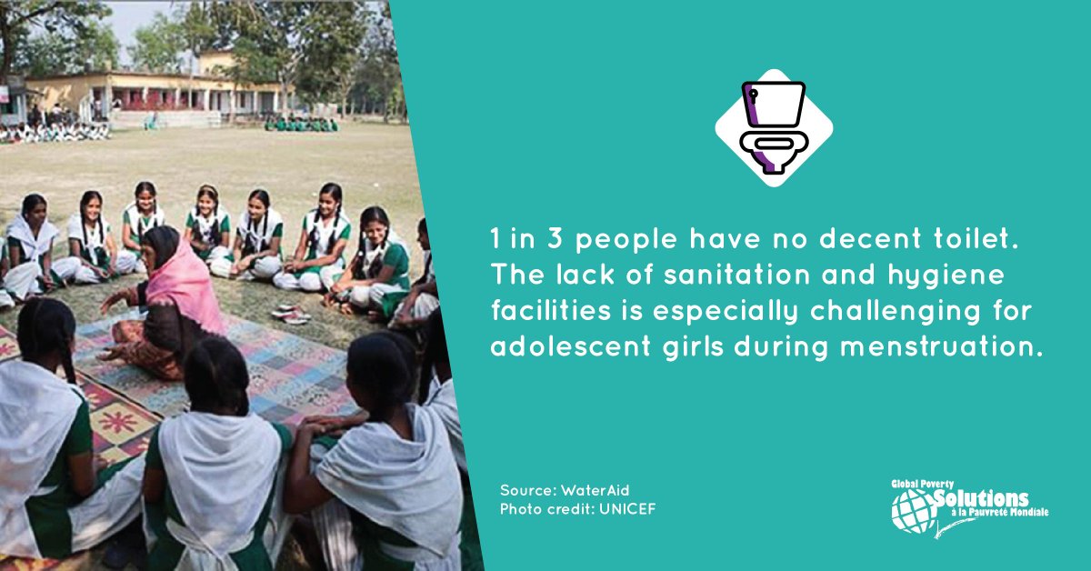 amybartlett_ca's tweet photo. #DYK? 1 in 3 people lack sanitary toilets &amp; is especially challenging for adolescent girls #WorldToiletDay #cdnpoli https://t.co/7TbYNdkvAO